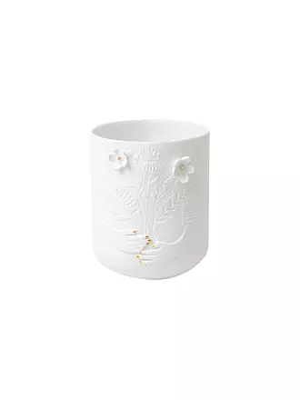 RAEDER | Teelichthalter DANKBAR 8x10cm Blanco | 